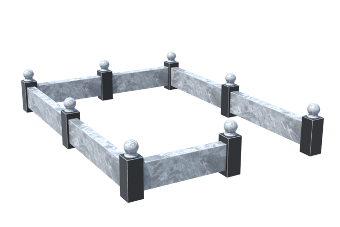 Цоколи на могилу в&nbsp;Самаре | Цоколь на могилу №0031