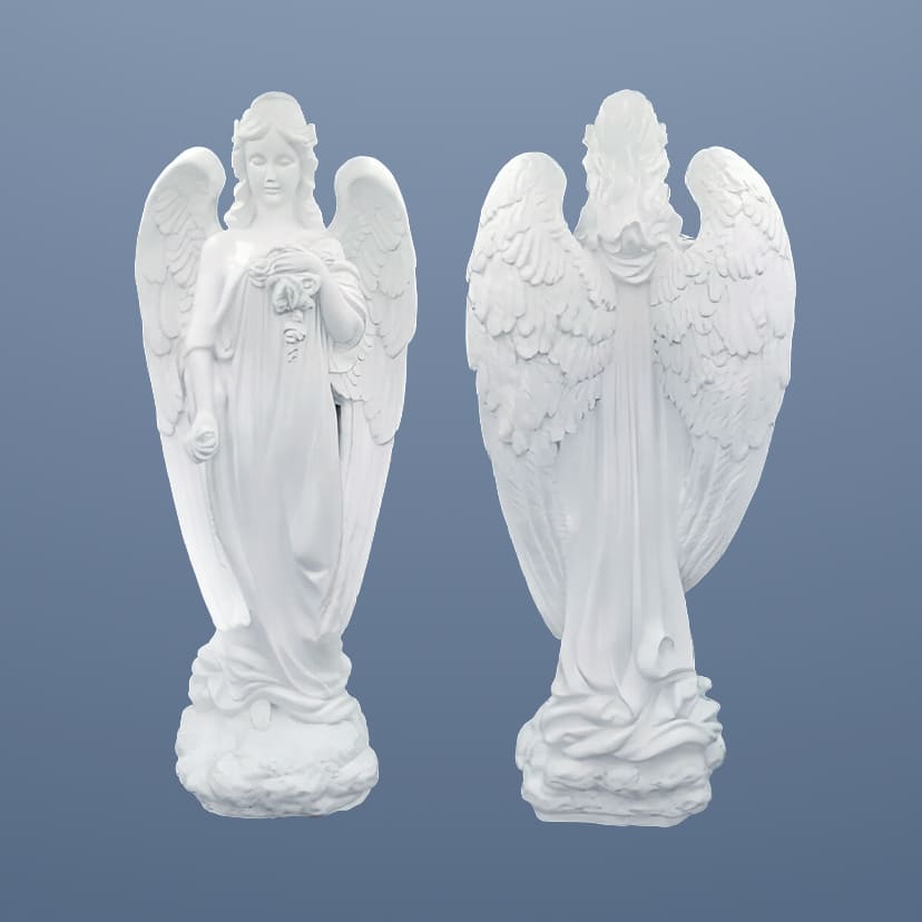 Скульптуры из искусственного мрамора в Самаре | Скульптура Ангела №2