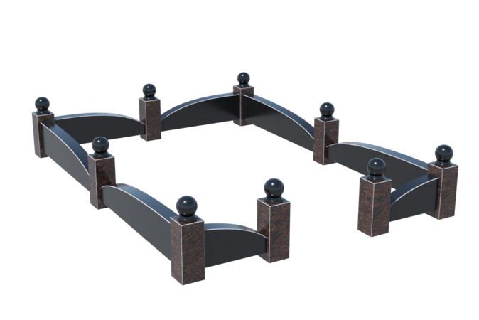 Цоколи на могилу в&nbsp;Самаре | Цоколь на могилу №0044