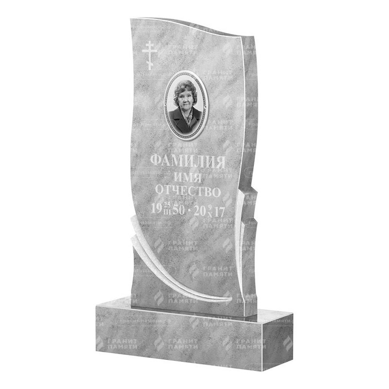 Памятники из мрамора в&nbsp;Самаре | Мраморный памятник ФМ-044