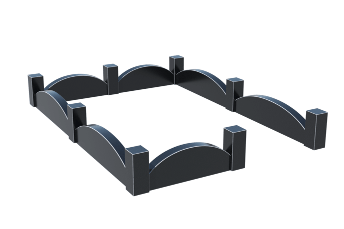 Цоколи на могилу в&nbsp;Самаре | Цоколь на могилу №0001
