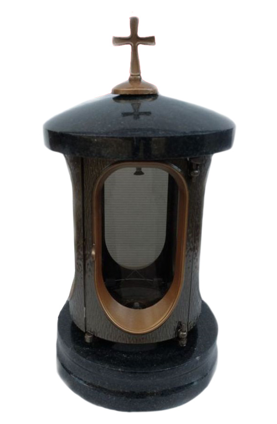 Лампадки из камня на могилу в&nbsp;Самаре | Лампадка из гранита Габбро