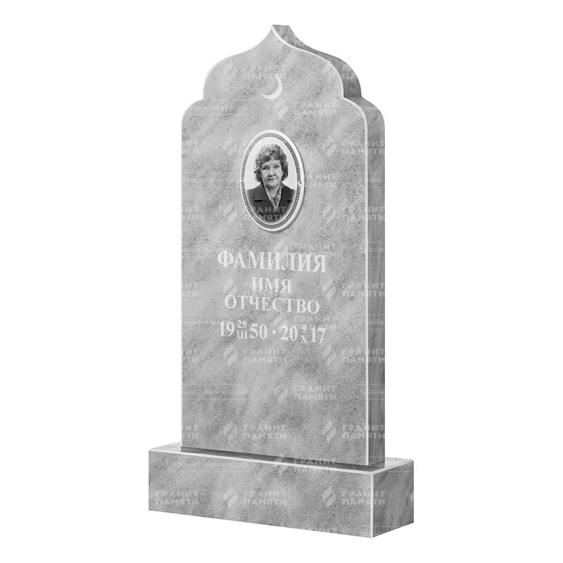 Бюджетные памятники в&nbsp;Самаре | Мраморный памятник ФМ-037