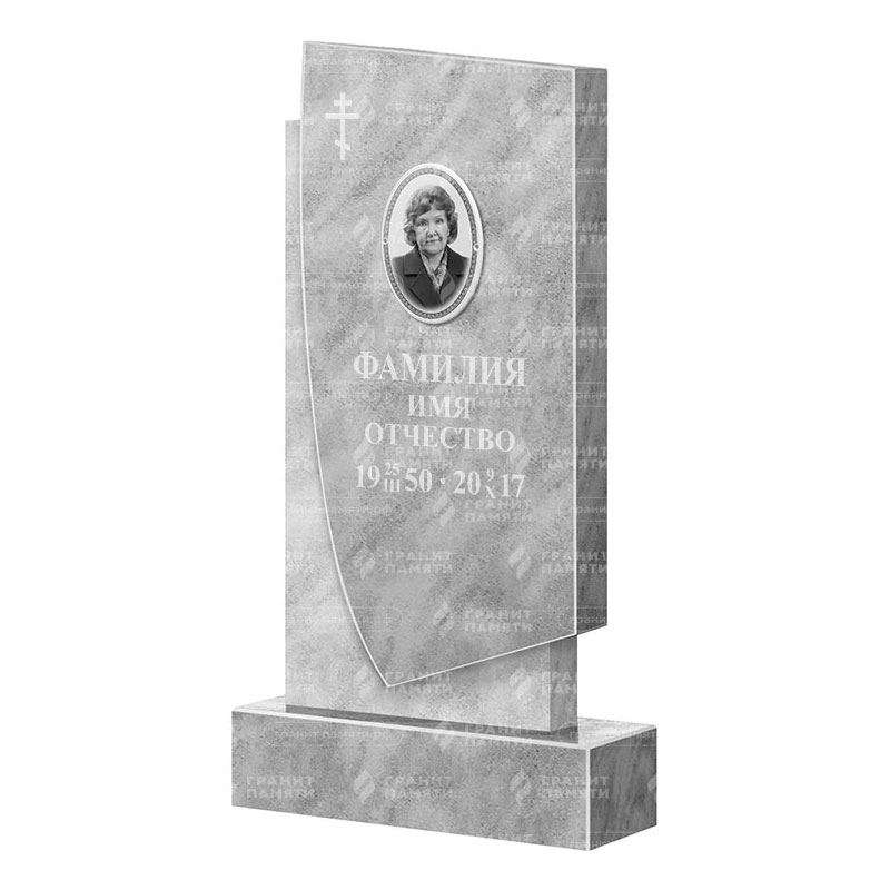 Памятники из мрамора в&nbsp;Самаре | Мраморный памятник ФМ-075