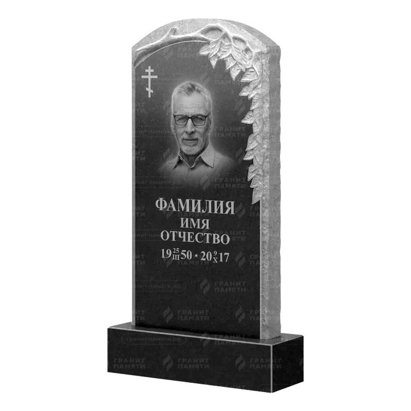 Памятники из гранита с деревом в&nbsp;Самаре | Гранитный памятник ФГ-107