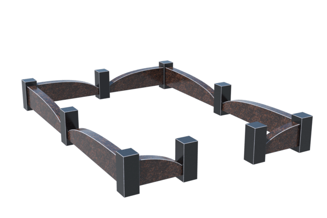 Цоколи на могилу в&nbsp;Самаре | Цоколь на могилу №0042