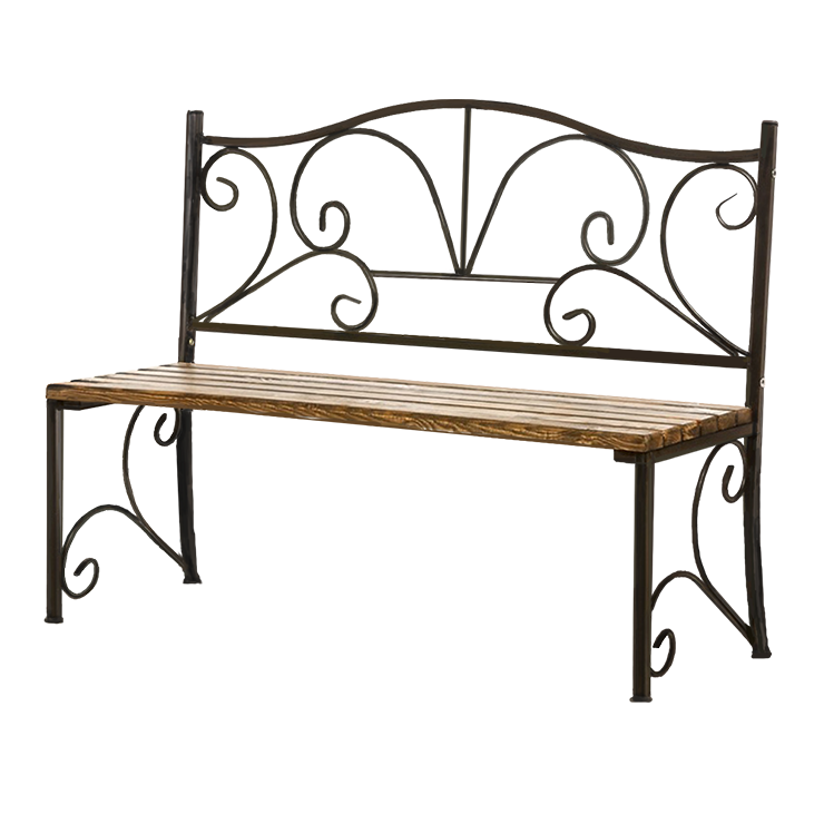 Кованые изделия в&nbsp;Самаре | Кованая скамейка СТ.004