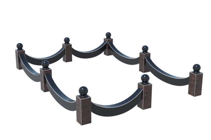 Цоколи на могилу в&nbsp;Самаре | Цоколь на могилу №0026