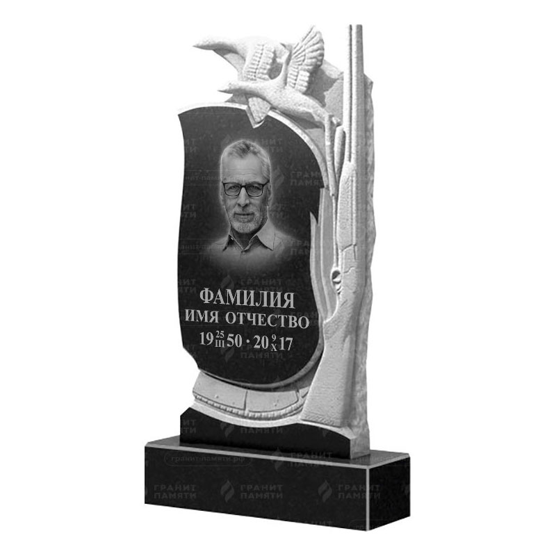 Памятники из гранита резные в&nbsp;Самаре | Гранитный памятник ФГ-122