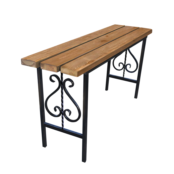 Кованые изделия в&nbsp;Самаре | Кованая скамейка СТ.003