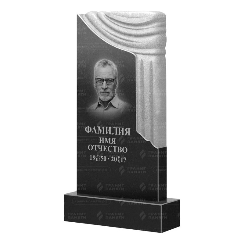 Памятники из гранита резные в&nbsp;Самаре | Гранитный памятник ФГ-121