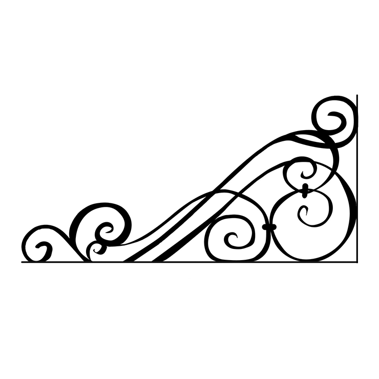 Кованые изделия в&nbsp;Самаре | Кованый уголок УГ.006