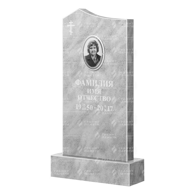 Бюджетные памятники в&nbsp;Самаре | Мраморный памятник ФМ-008