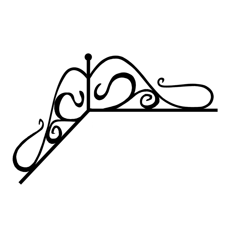 Кованые изделия в&nbsp;Самаре | Кованый уголок УГ.008