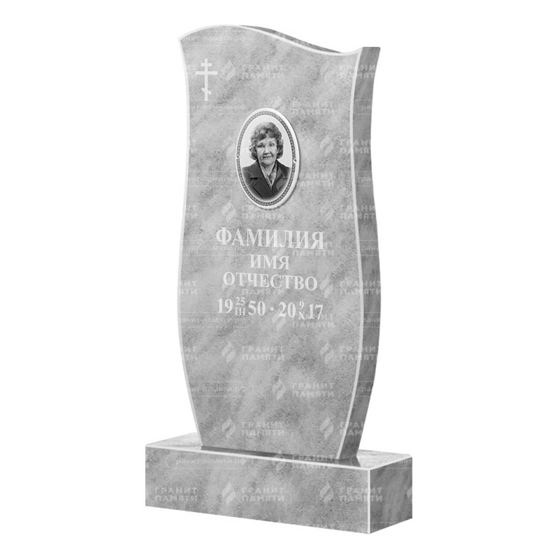 Бюджетные памятники в&nbsp;Самаре | Мраморный памятник ФМ-033