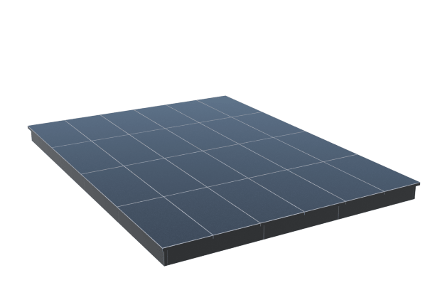 Площадки на могилу в&nbsp;Самаре | Площадка с вертикальной (10 см) облицовкой гранитом Габбро