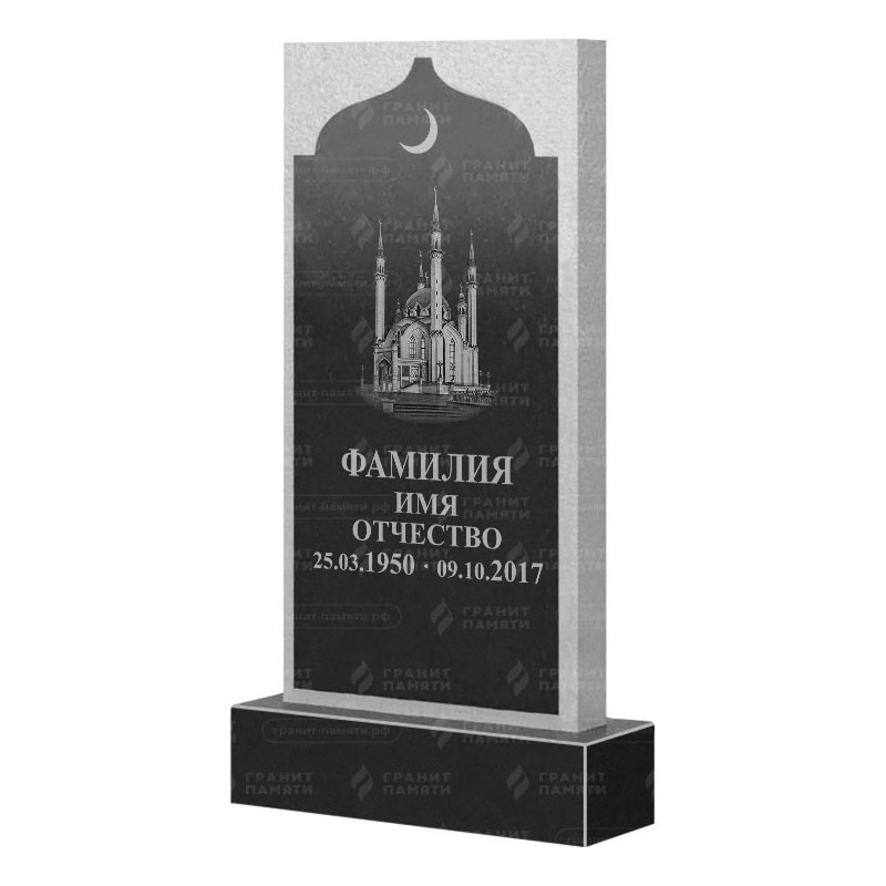 Мусульманские памятники на могилу в&nbsp;Самаре | Гранитный памятник ФГ-167