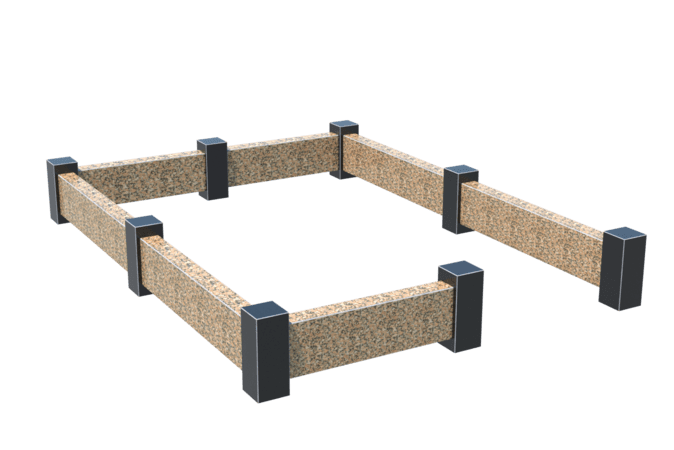 Цоколи на могилу в&nbsp;Самаре | Цоколь на могилу №0037