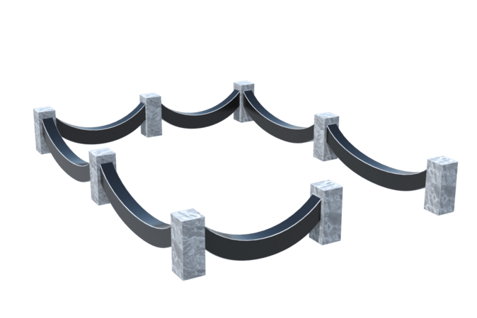 Цоколи на могилу в&nbsp;Самаре | Цоколь на могилу №0023