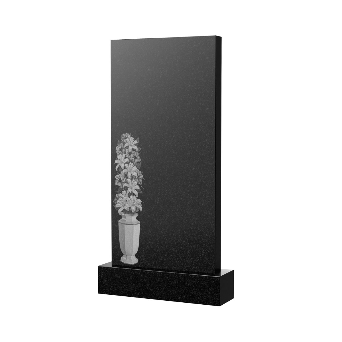 Художественное оформление памятника в&nbsp;Самаре | Художественное оформление на гранитную стелу, рисунок ВХО-057