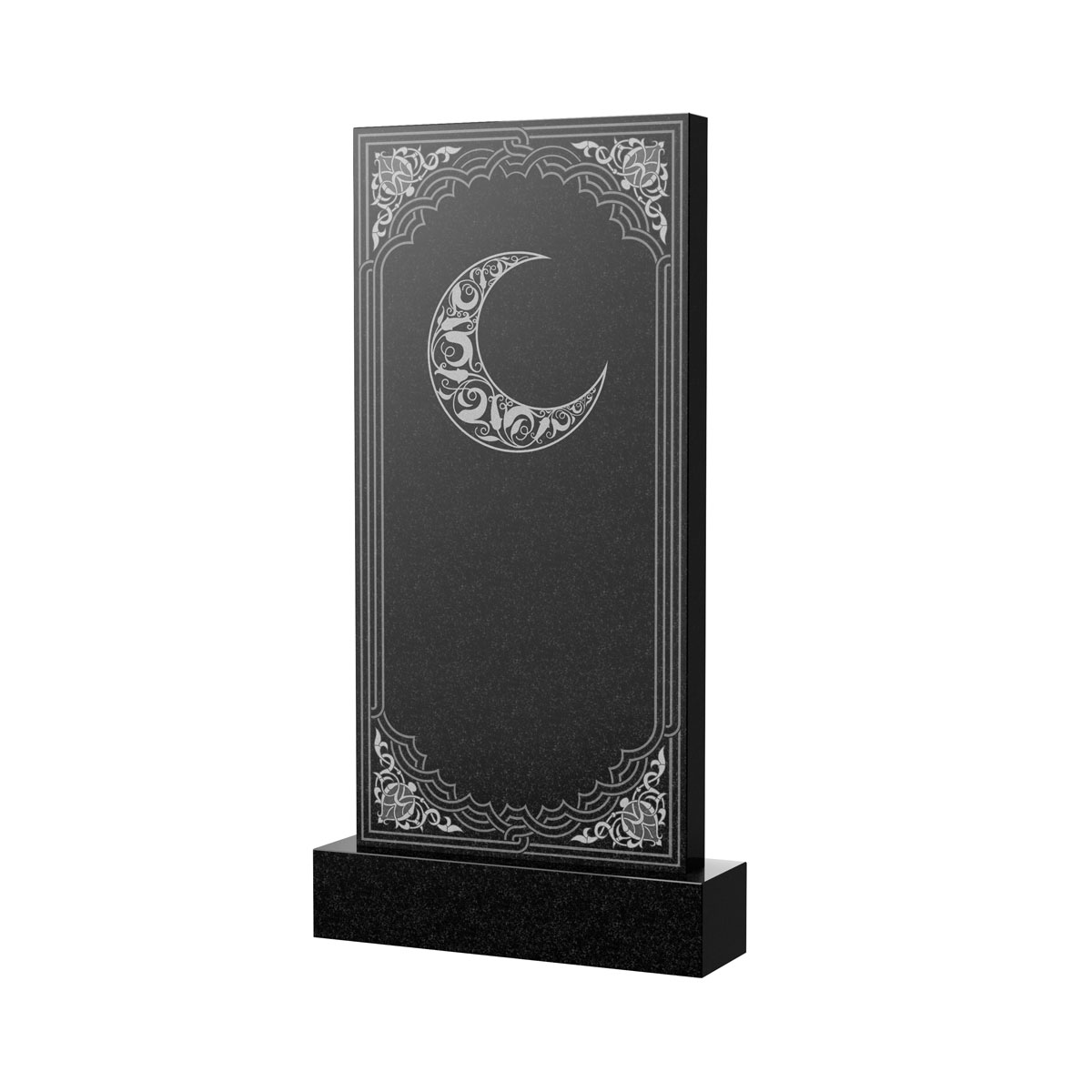 Художественное оформление памятника в&nbsp;Самаре | Художественное оформление на гранитную стелу, рисунок ВХО-041