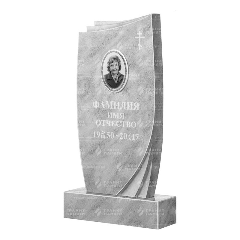 Памятники из мрамора в&nbsp;Самаре | Мраморный памятник ФМ-057