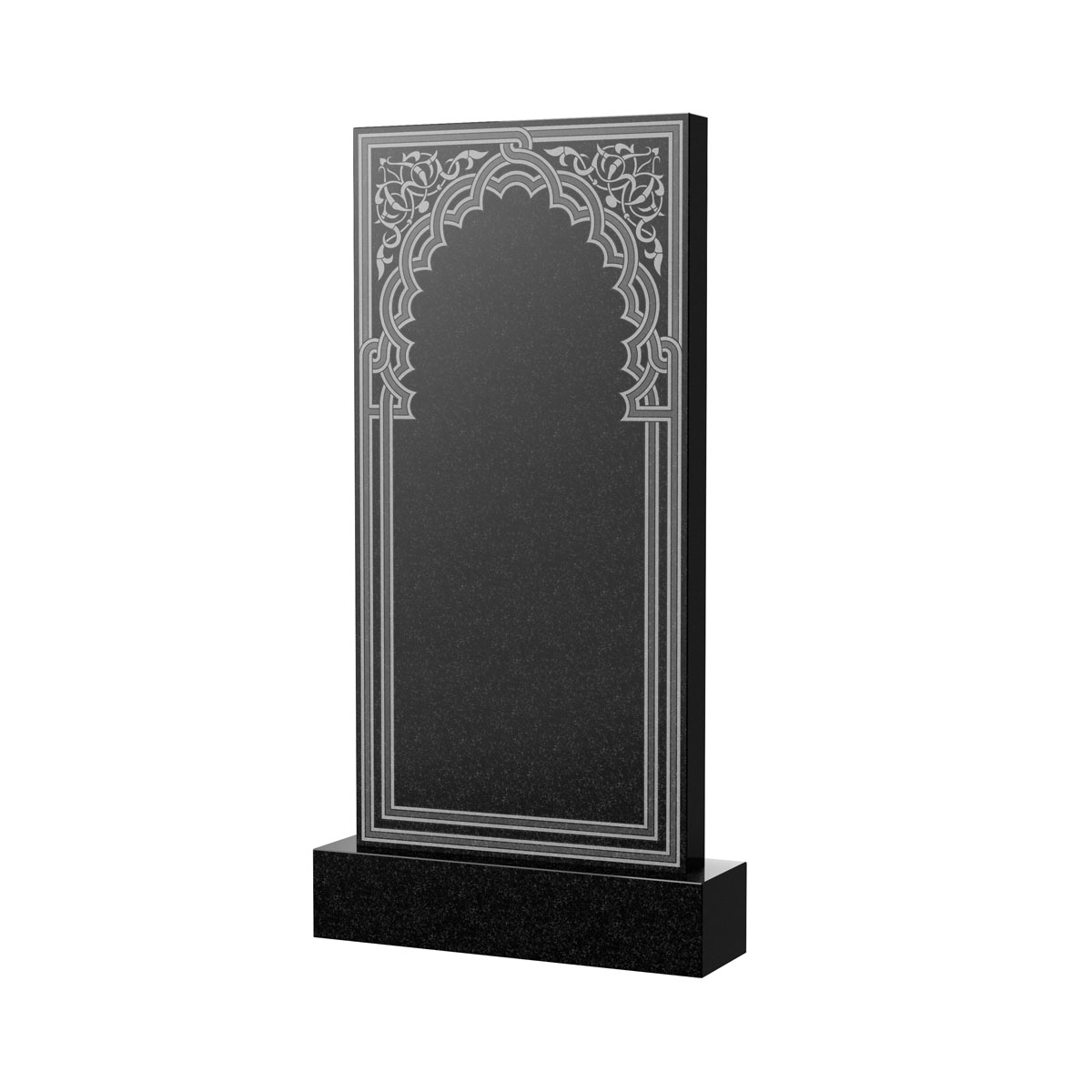 Художественное оформление памятника в&nbsp;Самаре | Художественное оформление на гранитную стелу, рисунок ВХО-045