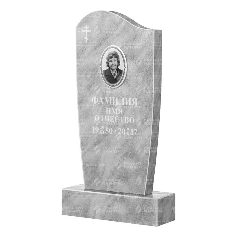 Бюджетные памятники в&nbsp;Самаре | Мраморный памятник ФМ-031