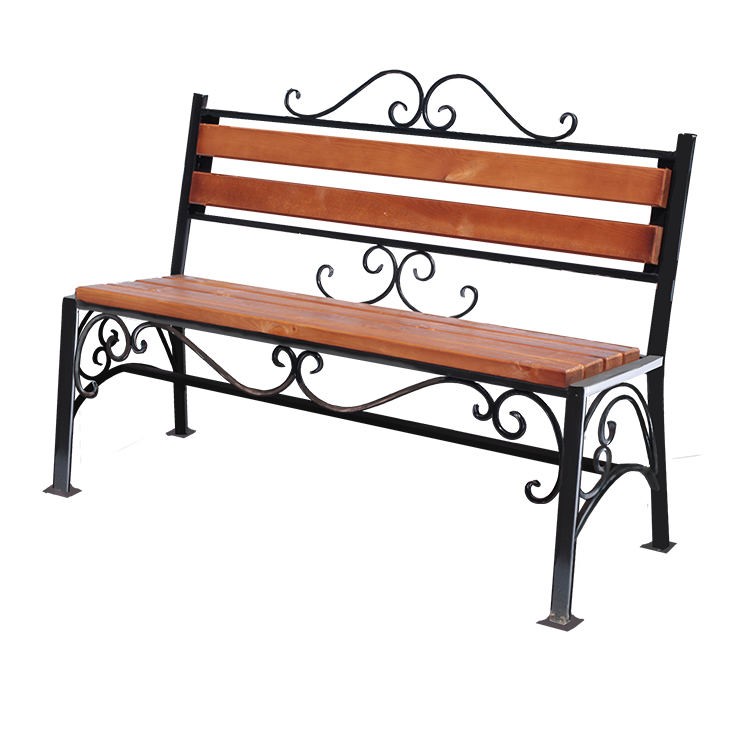 Кованые изделия в&nbsp;Самаре | Кованая скамейка СТ.006