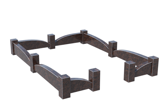 Цоколи на могилу в&nbsp;Самаре | Цоколь на могилу №0043